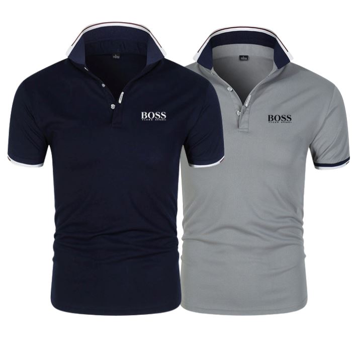 1 + 1 GRATIS – 2er-Set Premiere Poloshirts (RÄUMUNGSVERKAUF)